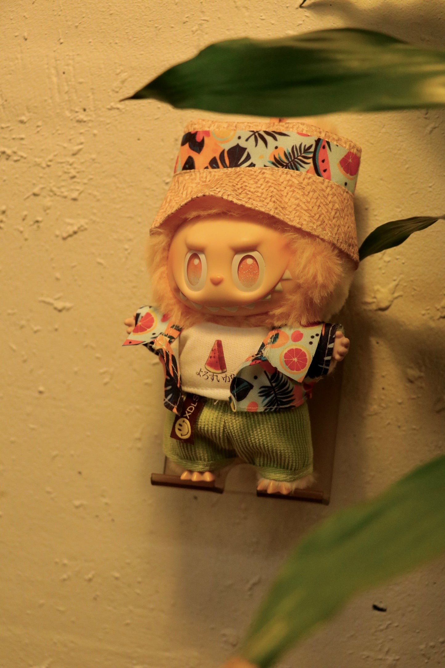 Tropical Summer Outfit for Labubu (Fits Gen 1/2/3)