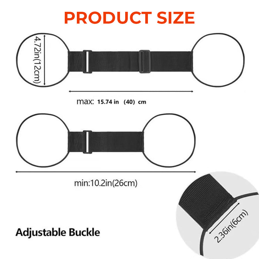 Adjustable Luggage Strap Bungee for Suitcase Handle (2PCS/SET)