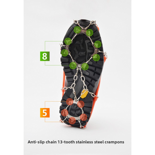Crampons / Anti Slip 13 Spikes