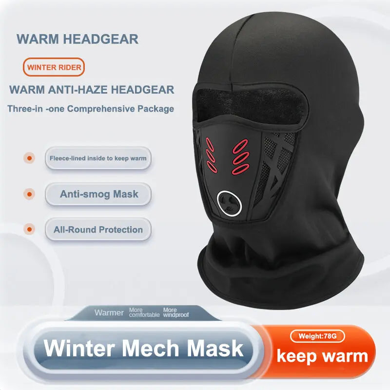🔥Hot Sale 49% OFF❄️Balaclava Outdoor Face Mask Winter Windproof Warm Mask 3D Design Breathable Bandana