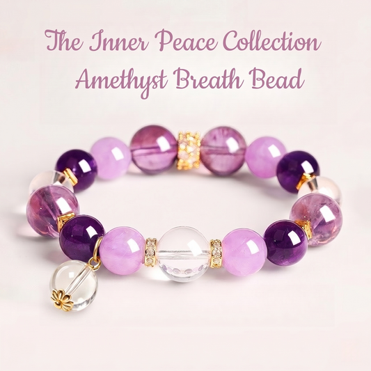 Amethyst Breath Bead | The Inner Peace Collection