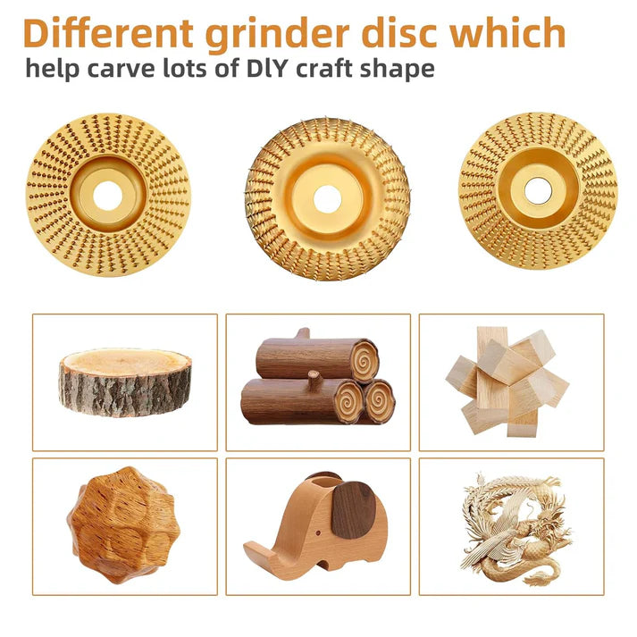 🛠️Wood Carving Disc Set(3PCS/Set)