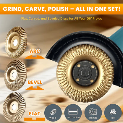 🛠️Wood Carving Disc Set(3PCS/Set)
