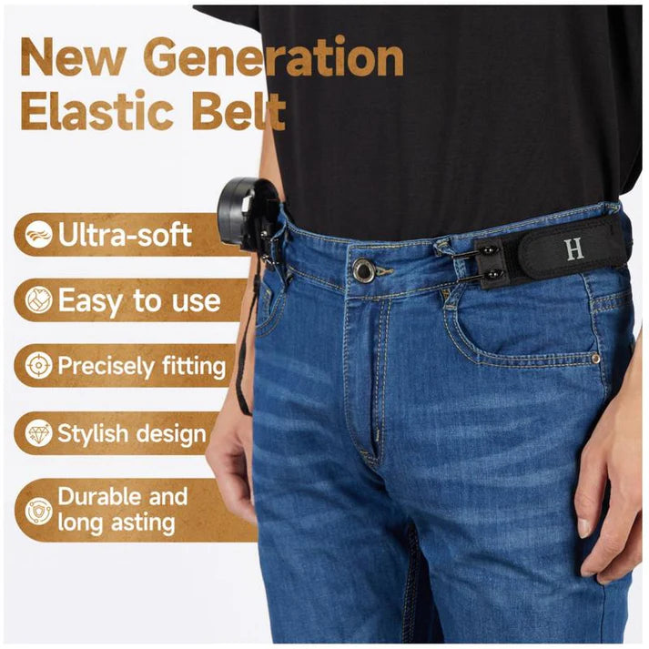 🔥Limited Time 51% OFF - Tactical Metal Hook Elastic Belt(2Pcs/1Set)