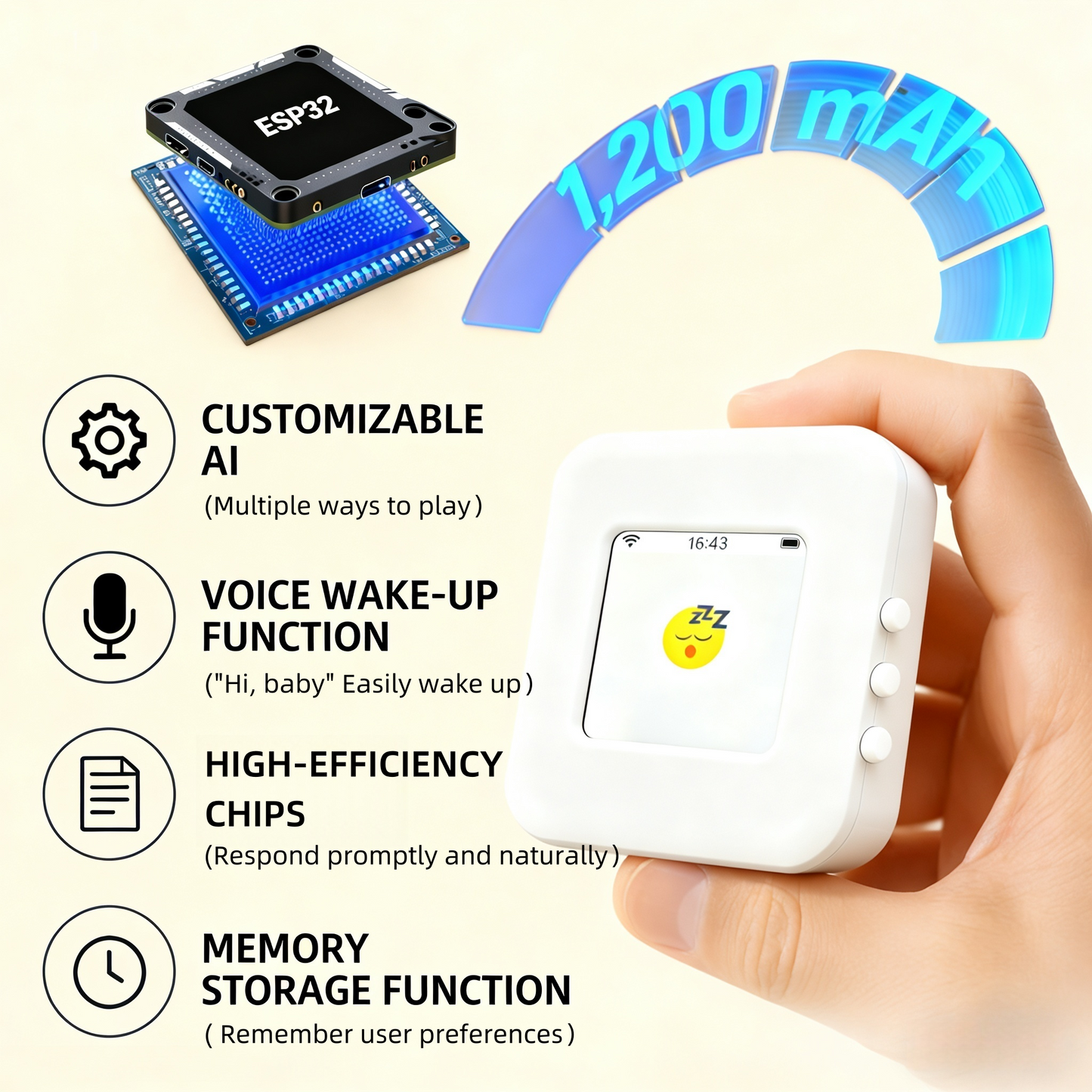 🔥Last day 64% OFF🔥 AI Emotional robot - Your Smart Companion