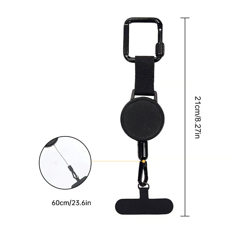 Outdoor Anti-Theft Retractable Phone Lanyard