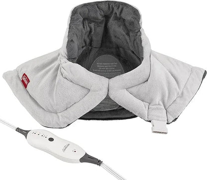 Weighted Contoured Electric Heating Pad for Neck and Shoulder Tension Relief