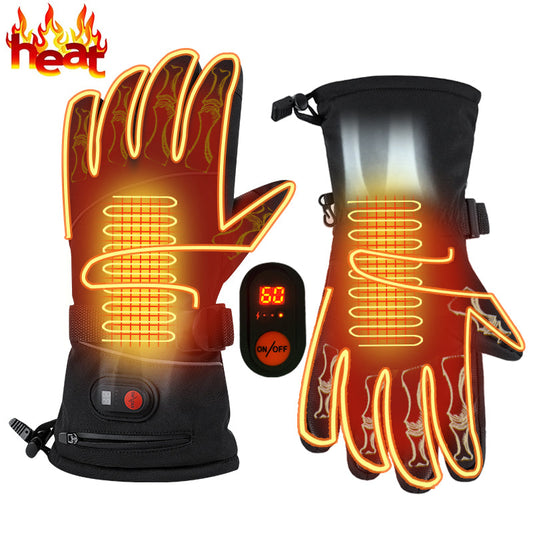 HEATENERGY Rechargeable Heated Gloves with Battery Pack for Cold Weather