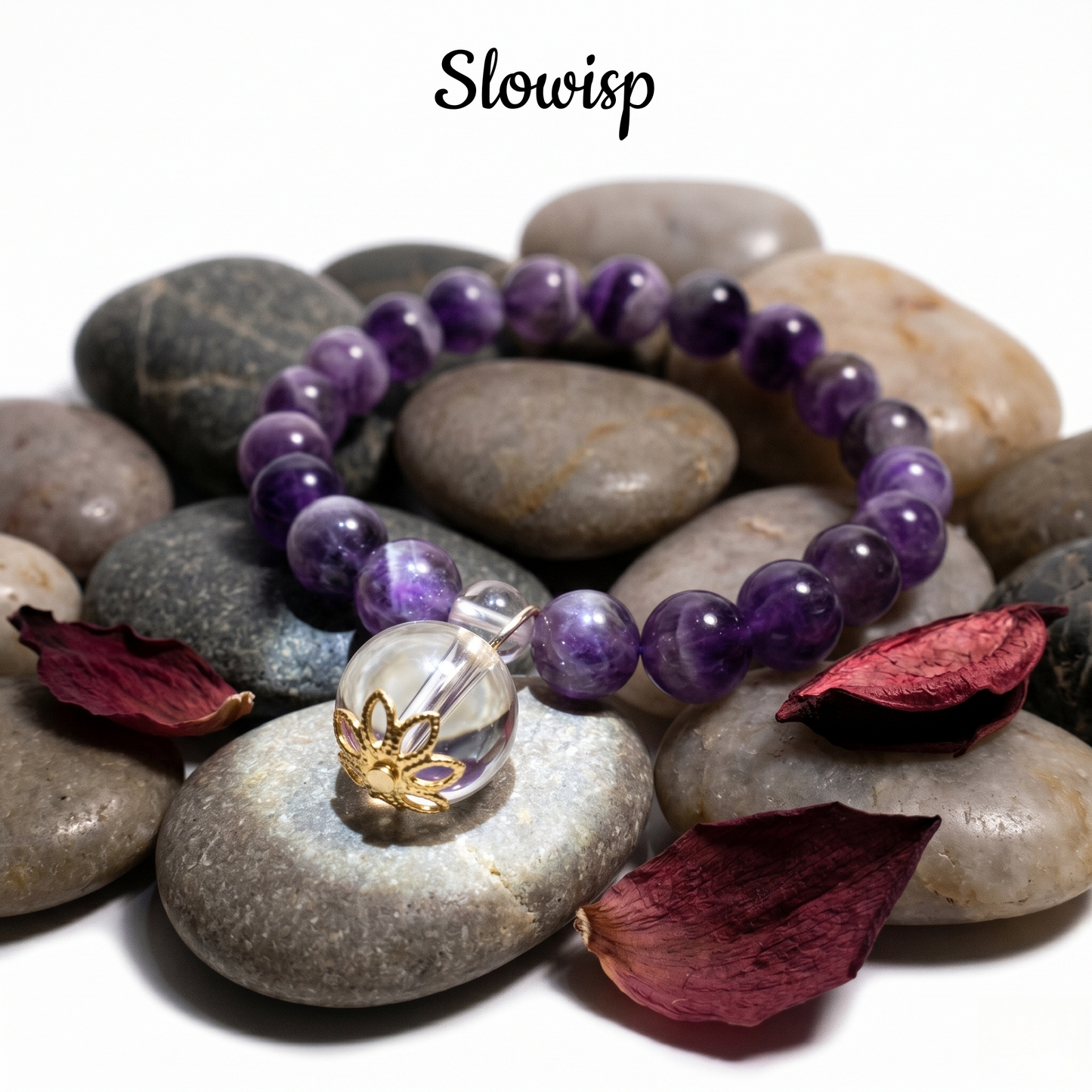 Dreamy Amethyst Breath Bead | The Inner Peace Collection