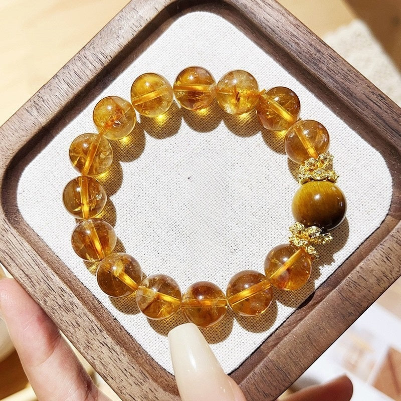 Citrine Breath Bead | The Abundance Collection