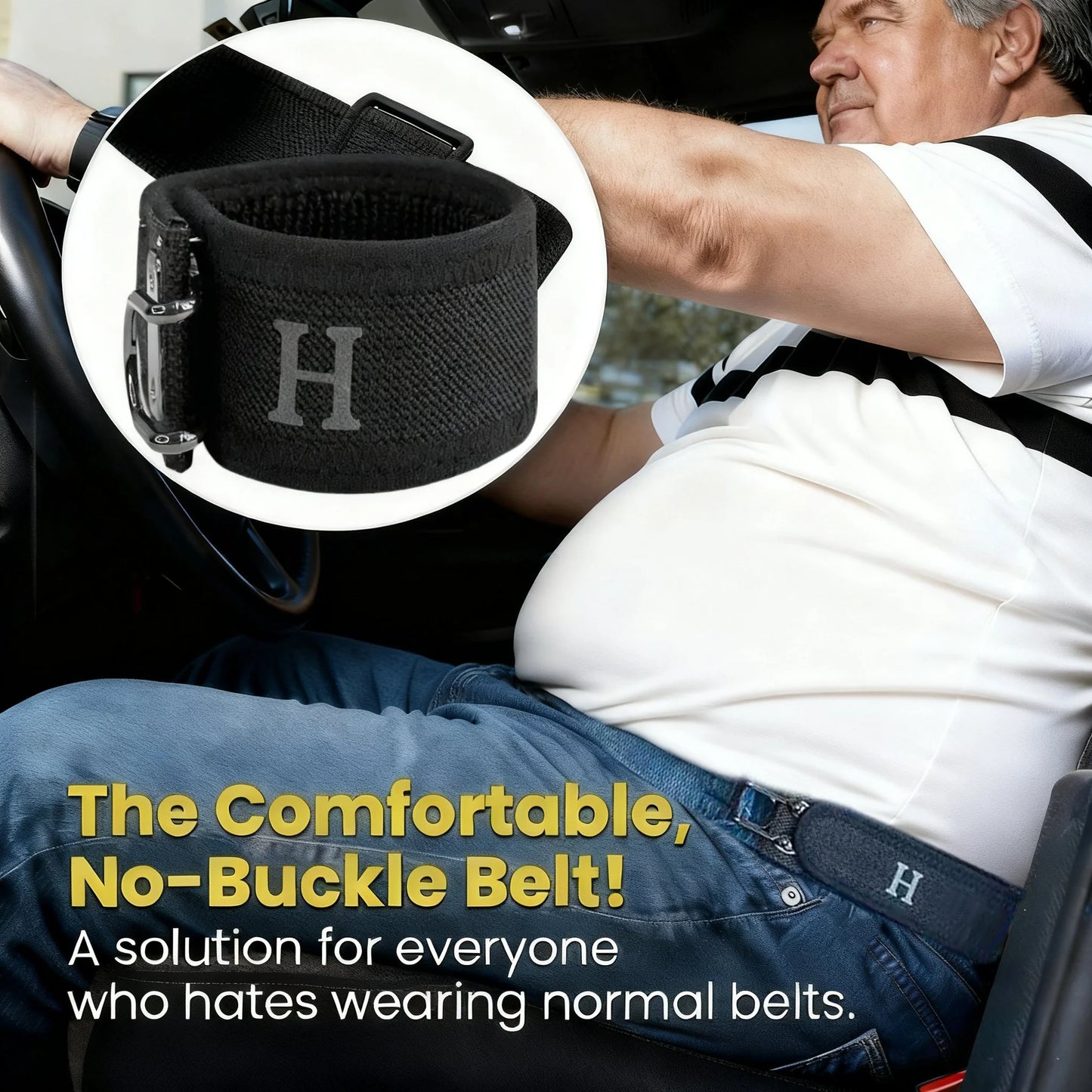 🔥Limited Time 51% OFF - Tactical Metal Hook Elastic Belt(2Pcs/1Set)