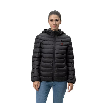 8 Zones Heated Puffer Jacket For Men & Women With Battery Pack