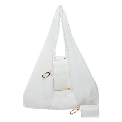Compact Foldable Keychain Bag, Expands to Large Capacity Shopping Bag, Durable Reusable Tote, Portable for Supermarket Shopping & Travel
